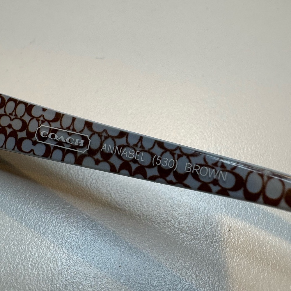 COACH ANNABEL (530) BROWN / 52•16•135 COACH GLASSES COACH EYEGLASSES FRAMES ONLY - Picture 10 of 15